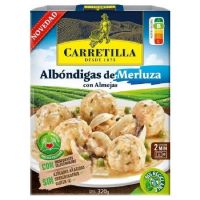 ALBONDIGAS MERLUZA C/ALMEJAS 10 UD