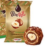BON ROLL BOMBONES BARQUILLO CON AVELLANA 900GR