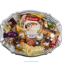 BANDEJA 750 G SURTIDA PLATEADA