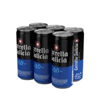 CERVEZA "E. GALICIA 0.0" 4X6 LATA 33CL 24UD