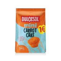 MINI MAGDALENAS CARROT CAKE 5U 115Gr EURO 12 PAQ